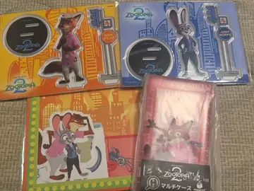 주토피아 복권 4점 세트