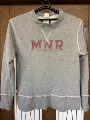 UES 90년대 MNR 로고 그레이 크루넥 맨투맨