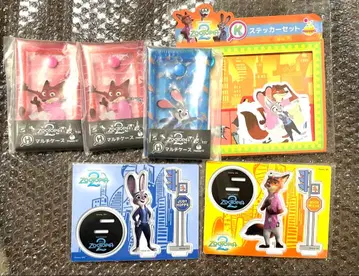 주토피아2 happy 복권 6종 세트