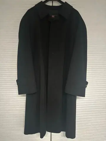 BRITISH HOUSE 블랙 롱 코트