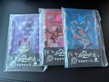 주토피아 멀티 케이스 3종 세트 happy 복권