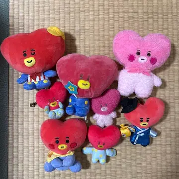 BT21 TATA 봉제 인형 묶음 판매