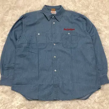 [새상품급] Budweiser 버드와이저 샴브레이 셔츠 데님 셔츠