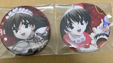 SchoolDays 스쿨데이즈 콜라보 카페 캔뱃지 사이온지 세카이