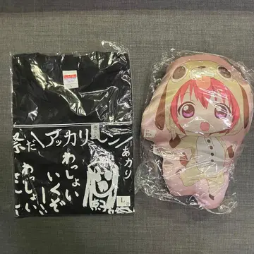 유루유리 T셔츠 봉제 인형 쿠션