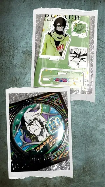 BLEACH 명장면 디오라마 피규어 벌스데이 캔뱃지 우르키오라
