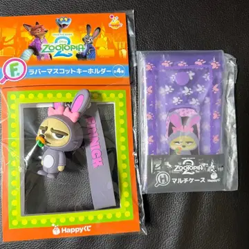 주토피아2 해피 복권 F상 러버 마스코트 키링 피닉