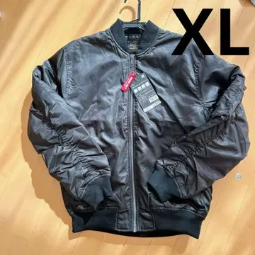 뒷면 알루미늄 MA1 점퍼 카모플라주 블랙 워크맨 LL