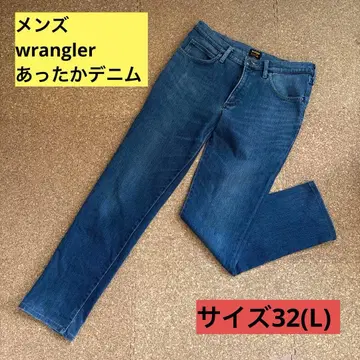 [새상품급] 남성용 wrangler 따뜻한 데님 사이즈 32