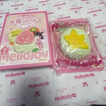 신 패키지 mellojoy 크림 범벅 다이후쿠 스타 후르츠