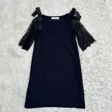 tocco closet 숄더 리본 원피스 파티 드레스