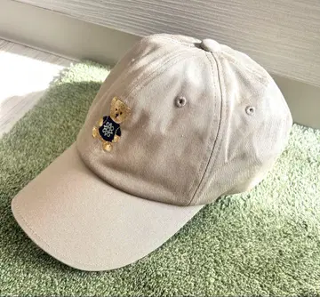 St. Andrews 베이지 곰 자수 캡