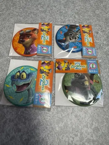 주토피아 2 해피 복권 I상 캔 거울 4종