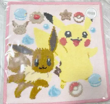 FEILER 포켓몬 피카츄 이브이 해피 스위츠 손수건