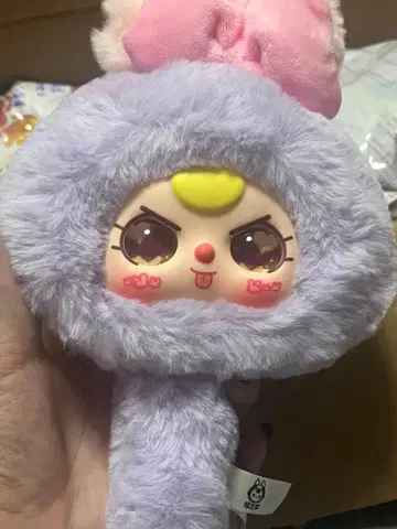 신춘 SALE 베이비 쓰리 거울 키링 봉제 인형 2개