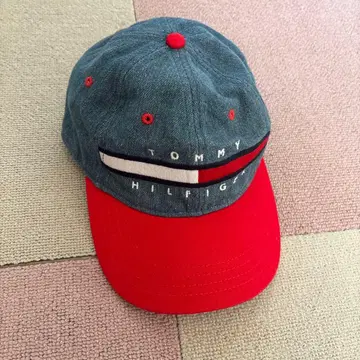 TOMMY HILFIGER 데님 레드캡