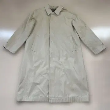 남성용 라이트 베이지 스텐카라 코트