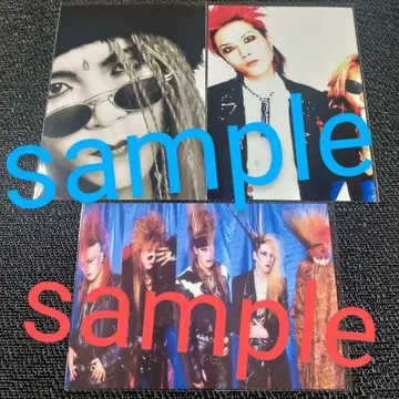 [새상품급] 5 hide 사진 hide 히스토리 3장 세트 연대 랜덤