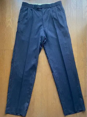 daniel hechtel 다크 그레이 울 슬랙스