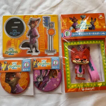 주토피아2 해피 복권 닉 세트