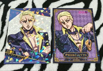 죠죠의 기묘한 모험 프로슈토 제5부 황금의 바람 브로마이드 2종 세트