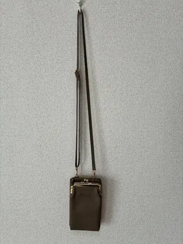 가죽 브라운 숄더백