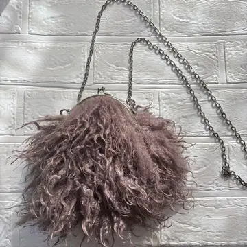 그레이지 퍼 숄더백