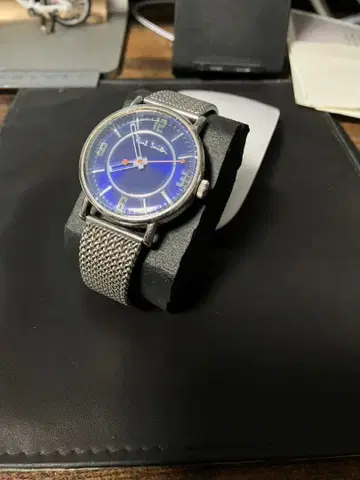 폴 스미스 메쉬 벨트 메탈 워치