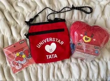 BTS V 테테 BT21 사코슈 씰 TATA 제일복권 봉제 인형