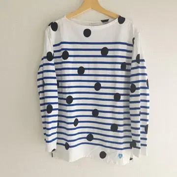 ORCIVAR 오시발 바스크 셔츠 보더 도트 5