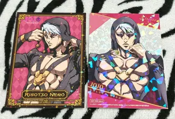 죠죠의 기묘한 모험 리조또네로 제5부 황금의 바람 브로마이드 2종