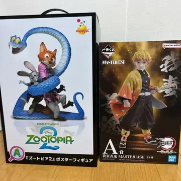 주토피아2 happy 복권 A상 포스터 피규어