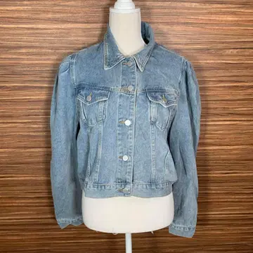 데일리 클로젯 데님 G 자켓 아우터 L 스카이블루 블루