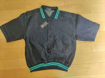 다크 블루 워크 셔츠 L