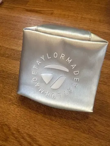 테일러메이드 서클 로고 퍼터 커버 말렛 일본 정품 실버
