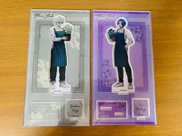 블루 록 아크릴 스탠드 플라워 마르쉐 나기 세이시로 미카게 레오