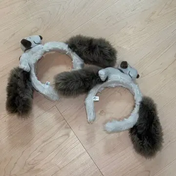 유니버셜 머리띠 스누피 2개 세트