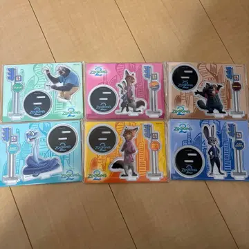 제일복권 주토피아 G상 아크릴 스탠드 프롭스