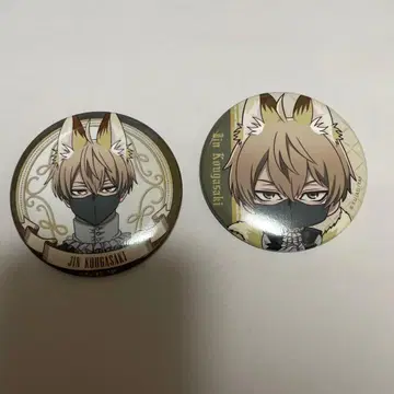 토겐안키 진로우 캔뱃지 코우고자키 진 2개