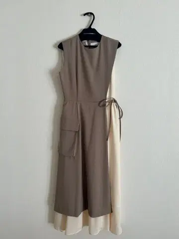 LAGUNAMOON 그레이 슬리브리스 원피스