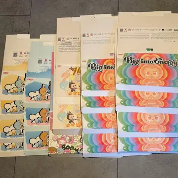 POP MART THE MONSTERS LABUBU 외부 박스만