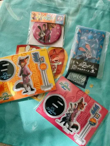 주토피아2 happy 복권 닉 토트백 캔 거울 아크릴 스탠드