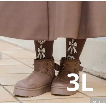 아오키 미사코 시마무라 콜라보 어그 부츠 카멜 3L