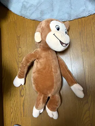 호기심 많은 조지 봉제 인형 약 60cm