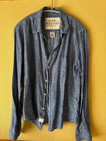 프랭크앤아이린 린넨 셔츠 미니 꽃무늬