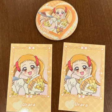 카스가노 우라라 캔뱃지 미니 포토 카드