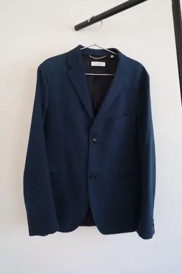 BEAUTY&YOUTH 네이비 테일러드 자켓