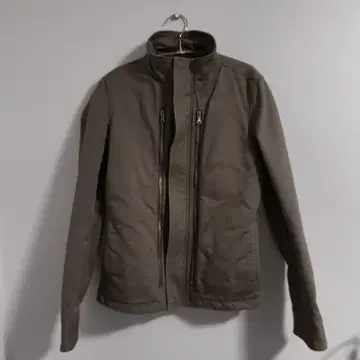 카키 스탠드 카라 자켓 jun hashimoto