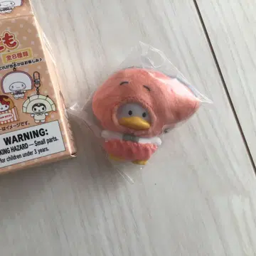 산리오 치비토모 시크릿 키링 반찬 오리 페클