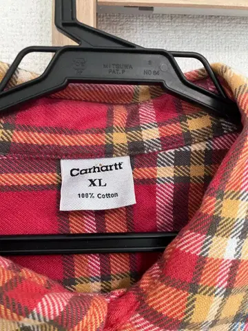 carhartt 체크 무늬 셔츠